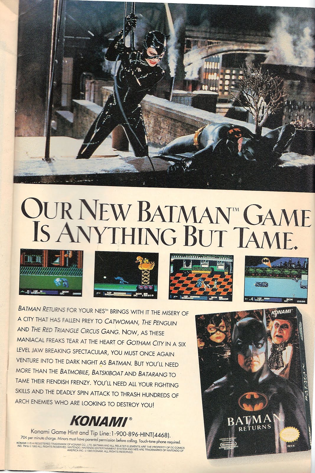 NES] Batman Returns (секреты) - Игры на консолях 1-4 поколений - Форум  Emu-Land.net